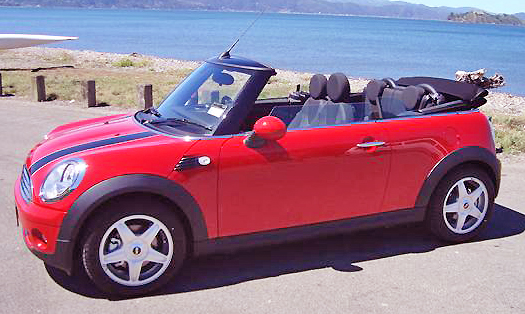You won't stop smiling after driving the quick little Mini Cabrio models.